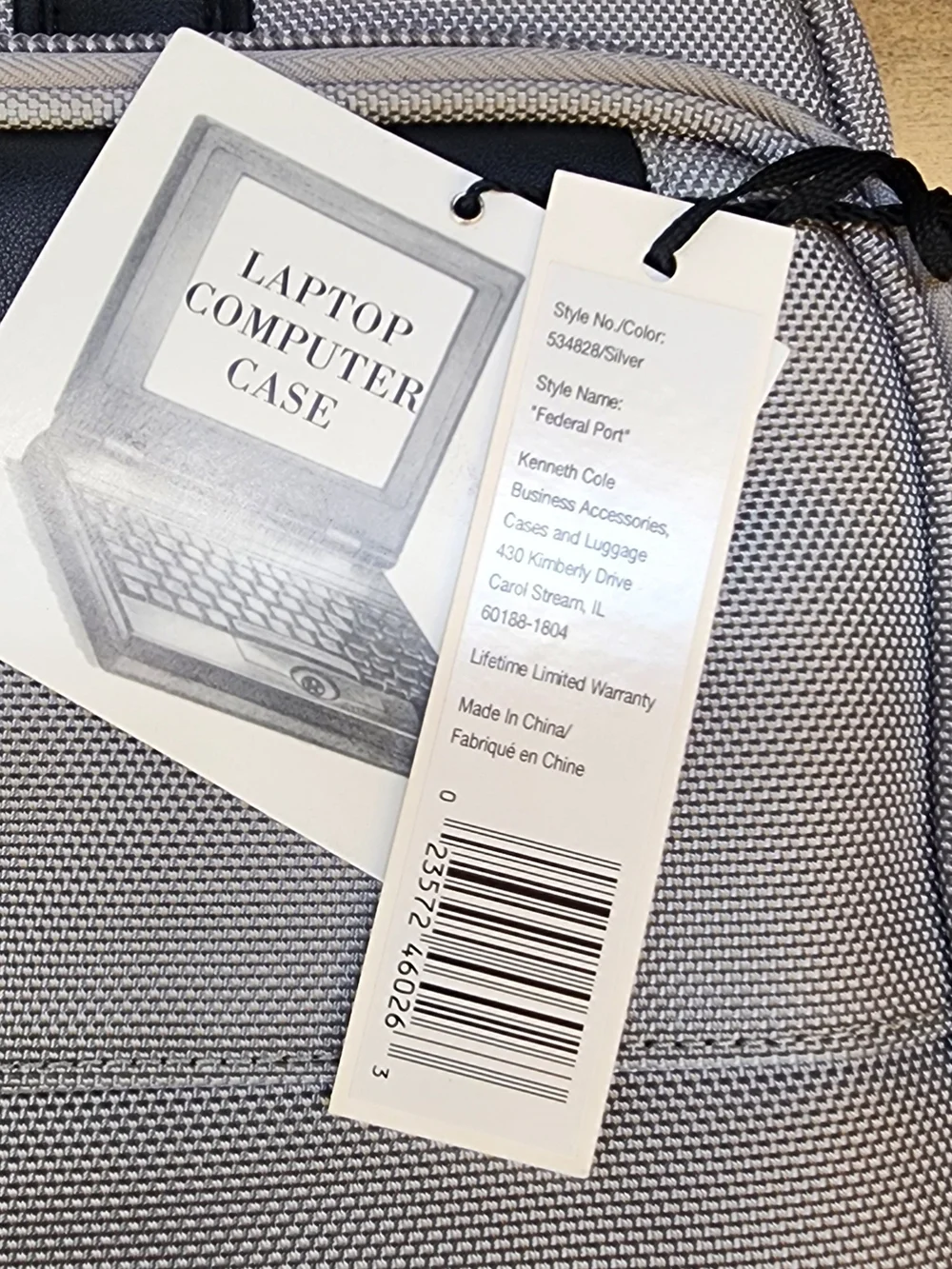 Brand New • Laptop Bag • Kenneth Cole